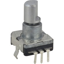 Elektromer Oto Pot Siyah Basmalı Kısa (Plastik Kafa Yarım Ay)