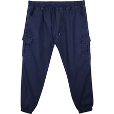 Maruf Shop Kargo Cepli Büyük Beden Kot Jogger Pantolon Laci