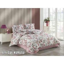 Kristal Çift Kişilik Dört Mevsim Kapitone Nevresim Takımı Elfi Gülkurusu
