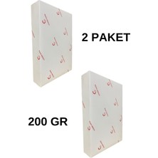Gramajlı Fotokopi Kağıdı A4 200 gr 2 Paket 300 Yaprak