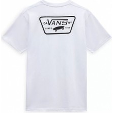 VANS FULL PATCH BACK SS TEE VN0000F8YB21 ERKEK Beyaz Tişört