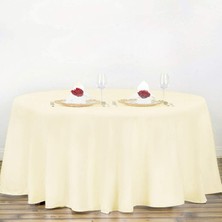 Stay Home Otel,restoran,düğün, Parti Masası Için Büyük Yuvarlak Dertsiz Masa Örtüsü