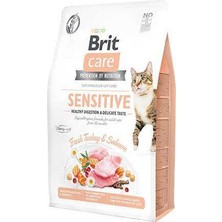 Brit Care Hipoalerjenik Sensitive Hindi ve Somonlu Tahılsız Hassas Kedi Maması 7 kg