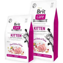 Brit Care Hipoalerjenik Kitten Tahılsız Tavuk ve Hindili Yavru Kedi Maması 7 kg