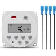 Eser CN101A Programlanabilir Gecikmeli Zaman Ayarlı Haftalık 12V Röle Kuluçka Röle