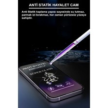 Case World Samsung Galaxy A72 Tam Kaplayan Anti Statik Hayalet Süper Cam Ekran Koruyucu