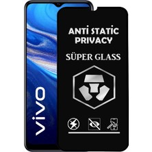 CaseArt Vivo Y20S Tam Kaplayan Anti Statik Hayalet Süper Cam Ekran Koruyucu