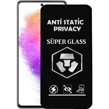 CaseArt Samsung Galaxy A73 Tam Kaplayan Anti Statik Hayalet Süper Cam Ekran Koruyucu