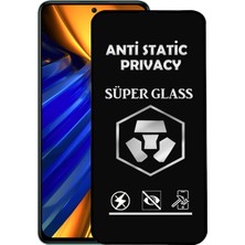 CaseArt Poco F4 Tam Kaplayan Anti Statik Hayalet Süper Cam Ekran Koruyucu