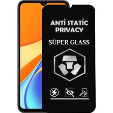 CaseArt Xiaomi Redmi 9c Tam Kaplayan Anti Statik Hayalet Süper Cam Ekran Koruyucu