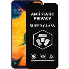 CaseArt Samsung Galaxy A30 Tam Kaplayan Anti Statik Hayalet Süper Cam Ekran Koruyucu