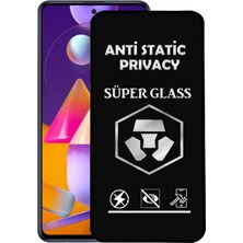 CaseArt Samsung Galaxy M31S Tam Kaplayan Anti Statik Hayalet Süper Cam Ekran Koruyucu