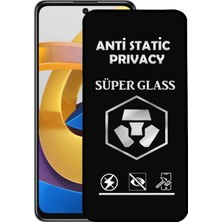 CaseArt Xiaomi Poco M4 Pro Tam Kaplayan Anti Statik Hayalet Süper Cam Ekran Koruyucu
