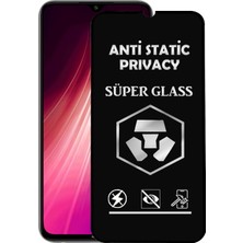CaseArt Xiaomi Redmi Note 8 Tam Kaplayan Anti Statik Hayalet Süper Cam Ekran Koruyucu