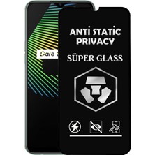 CaseArt Realme 6i Tam Kaplayan Anti Statik Hayalet Süper Cam Ekran Koruyucu