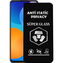 CaseArt Huawei P Smart 2021 Tam Kaplayan Anti Statik Hayalet Süper Cam Ekran Koruyucu