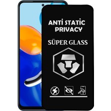 CaseArt Xiaomi Redmi Note 11 Tam Kaplayan Anti Statik Hayalet Süper Cam Ekran Koruyucu