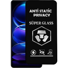 CaseArt Xiaomi Redmi Note 12 Pro Tam Kaplayan Anti Statik Hayalet Süper Cam Ekran Koruyucu