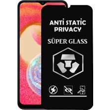 CaseArt Samsung Galaxy A04E Tam Kaplayan Anti Statik Hayalet Süper Cam Ekran Koruyucu