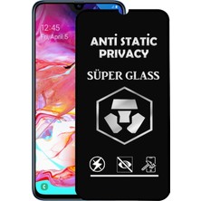 CaseArt Samsung Galaxy A70 Tam Kaplayan Anti Statik Hayalet Süper Cam Ekran Koruyucu