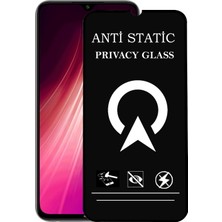 Kzy Xiaomi Redmi Note 8 Tam Kaplayan Anti Statik Görünmez Safir Ekran Koruyucu Hayalet Cam