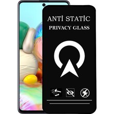 Kzy Samsung Galaxy A71 Tam Kaplayan Anti Statik Görünmez Safir Ekran Koruyucu Hayalet Cam