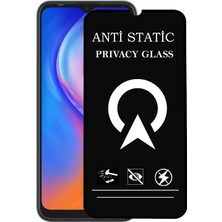 Kzy Tecno Spark 6 Go Tam Kaplayan Anti Statik Görünmez Safir Ekran Koruyucu Hayalet Cam