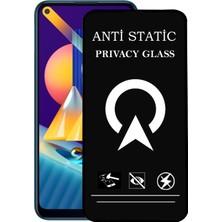 Kzy Samsung Galaxy M11 Tam Kaplayan Anti Statik Görünmez Safir Ekran Koruyucu Hayalet Cam