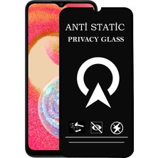 Kzy Samsung Galaxy A04E Tam Kaplayan Anti Statik Görünmez Safir Ekran Koruyucu Hayalet Cam