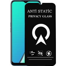 Kzy Oppo A9 2020 Tam Kaplayan Anti Statik Görünmez Safir Ekran Koruyucu Hayalet Cam