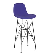 White Furniture Ikon Küçük Rahat Bar Sandalye 75 cm