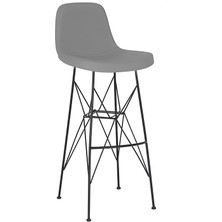 White Furniture Ikon Küçük Rahat Bar Sandalye 75 cm