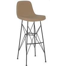 White Furniture Ikon Küçük Rahat Bar Sandalye 75 cm