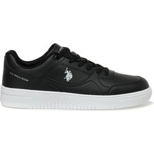 U.S. Polo Assn. Lee 3fx Erkek Siyah-Beyaz Sneaker Ayakkabı