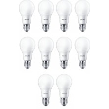 Philips Essential  8W (60W) LED Ampul Sarı Işık 10'lu