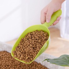 Tahtakale Mikopet Kedi Köpek Mama Kepçesi -Mavi
