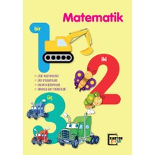 Karton Kitap Çocuk Matematik 1-2-3