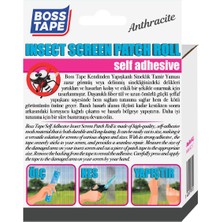 Boss Tape Sineklik Yama Tamir Rulosu Antrasit Renk EN:50mm Boy:2mt