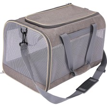 Kenan Köpek Tyıcıları Omuz Torbası Nefes Alabilir Ağ Yumuşak Poşet Kedi Tyıcı Çanta Khaki (Yurt Dışından)