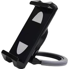 Perfk Masaüstü Telefon Stand Tutucu Telefon Montajı Başucu Mutfak Masası Üstü 4.7-11.9inch (Yurt Dışından)