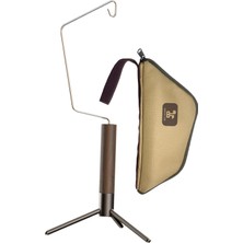 Perfk Katlanabilir Fener Stand Masaüstü Serbest Daimi Lamba Kutbu Açılış 45.8CMX21CM (Yurt Dışından)