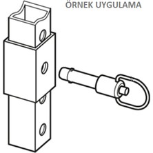 Sagetek MS17987C626 Çabuk Bağlantı Misketli Kilit Pimi ( Quick Release Ball Lock Pins )