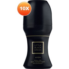 Avon Little Black Dress Kadın Rollon 50 Ml. Onlu Set