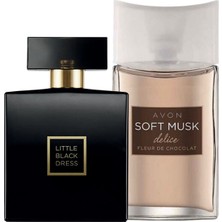 Avon Little Black Dress ve Soft Musk Delice Kadın Parfüm Paketi