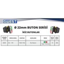 GWEST A5-11R Ikiz Buton