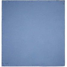 Bursa İpek Indigo Düz Twill Ipek Eşarp