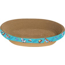 Lotin Oluklu Kedi Çizik Karton Çizik Oluklu Eğitim Oyuncak Salonu 55CMX10CM (Yurt Dışından)