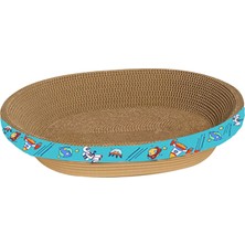 Lotin Oluklu Kedi Çizik Karton Çizik Oluklu Eğitim Oyuncak Salonu 55CMX10CM (Yurt Dışından)