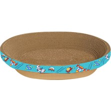 Lotin Oluklu Kedi Çizik Karton Çizik Oluklu Eğitim Oyuncak Salonu 55CMX10CM (Yurt Dışından)