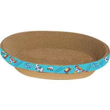 Lotin Oluklu Kedi Çizik Karton Çizik Oluklu Eğitim Oyuncak Salonu 55CMX10CM (Yurt Dışından)